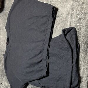 Women’s dark blue short set